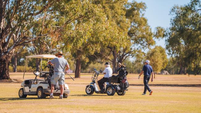 Golfers from across the country competed at the Outback Queensland Masters in St George on June 17 and 18, 2023. Picture: Supplied.