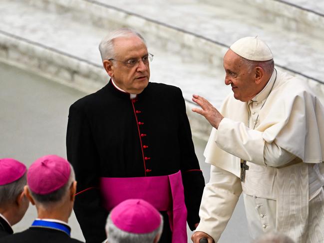 The off-handed comment by Francis that the doctrine of hell doesn’t make sense is ‘deeply confusing’. Picture: AFP