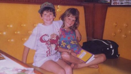 Kimberley and her brother Corey Busteed