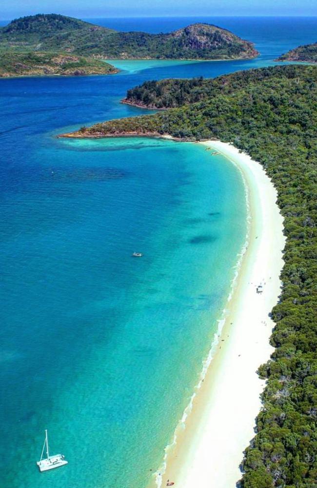 It’s not hard to see why Whitehaven Beach tops the list.