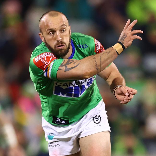 Can the Raiders afford to let Josh Hodgson leave now? Picture: Mark Nolan/Getty Images