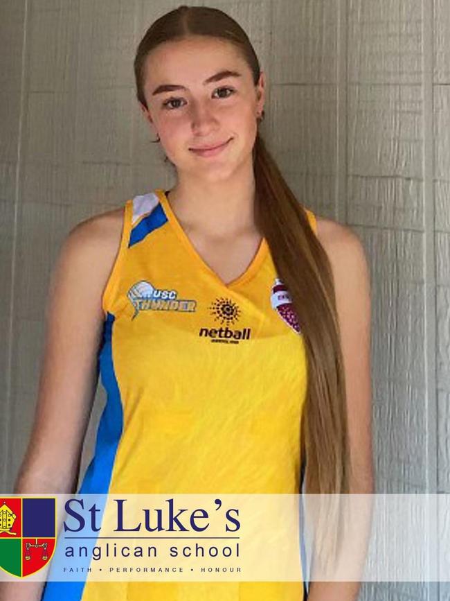 Jasmine Gill is in the University of Sunshine Coast’s Thunder development squad and has since been selected for the under 16 state team.