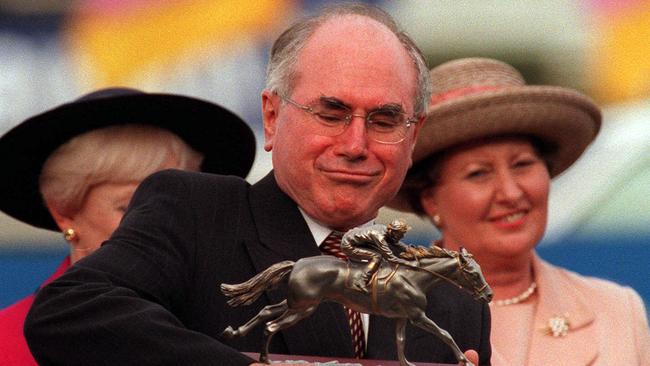 Former PM John Howard was the last Prime Minister to attend the Gold Coast race day