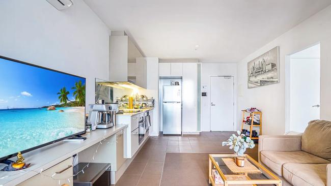 A budget under $400,000 could cover a CBD apartment like <a href="https://www.realestate.com.au/property-apartment-vic-melbourne-141850284" title="www.realestate.com.au">4109/220 Spencer St, Melbourne</a>