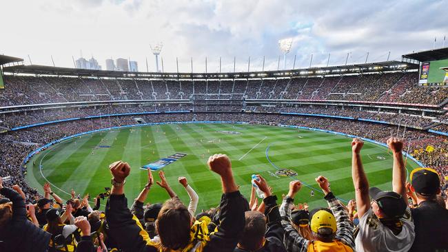 AFL is what holds Melbourne together. Picture: Jason Edwards