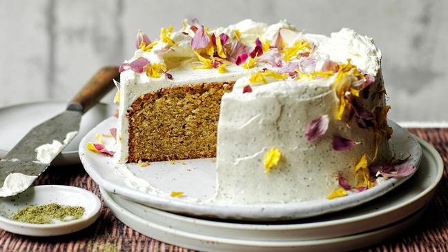 Lemon myrtle is a great native Australian ingredient – especially in this cake.