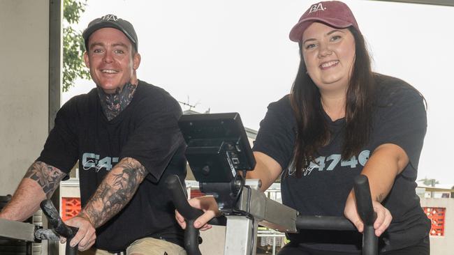 Jackson and Bonnie McGregor have taken over ownership at CrossFit 4740 at Mackay showgrounds. Picture: Michaela Harlow