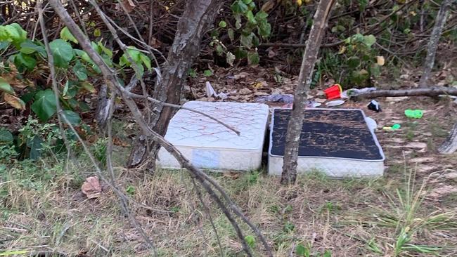 The former Gold Coast home of the nine-month-old baby girl found dead in the surf at Surfers Paradise.