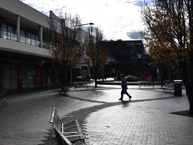 SYDNEY, AUSTRALIA - NewsWire Photos JULY, 19, 2021: Empty streets at Fairfield in Sydney. Picture: NCA NewsWire/Joel Carrett