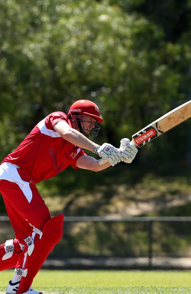 Luke Wells has made 18 centuries in County cricket — and three for the Swans this season in Premier Cricket.