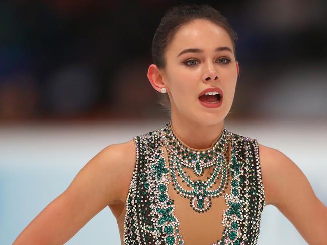 OBERSTDORF, GERMANY - SEPTEMBER 30:  Kailani Craine of Australia performs at the Ladies free skating during the 49. Nebelhorn Trophy 2017 at Eishalle Oberstdorf on September 30, 2017 in Oberstdorf, Germany.  (Photo by Alexander Hassenstein/Bongarts/Getty Images)