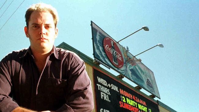 GC pic Mark/Cranitch 05 mar 1999.Archie Cox, operator of The Playroom at Tallebudgera will fight an eviction notice which he received last week from the owners the Xantos /family who are planning to sell to the qld/govt. for the redeveloment of the recreation/camp - headshot