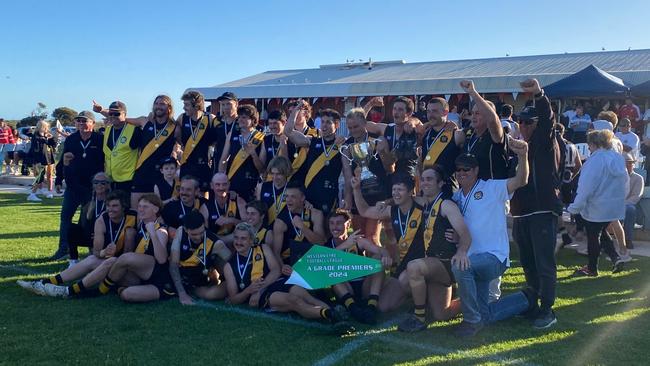 Undefeated premier Western United. Picture: Western Eyre Football League