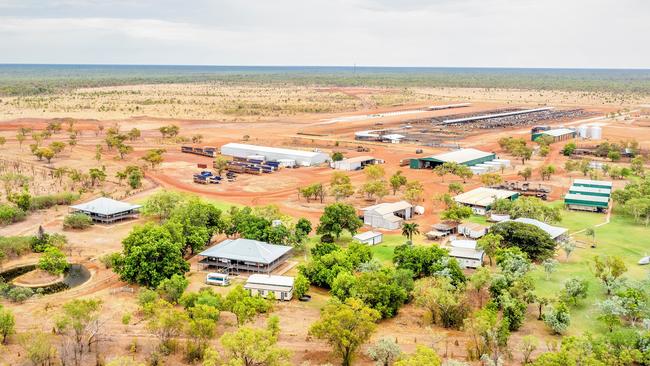 Maryfield Station is 200km south of Katherine, and is currently owned by North Star Pastoral. Picture: SUPPLIED