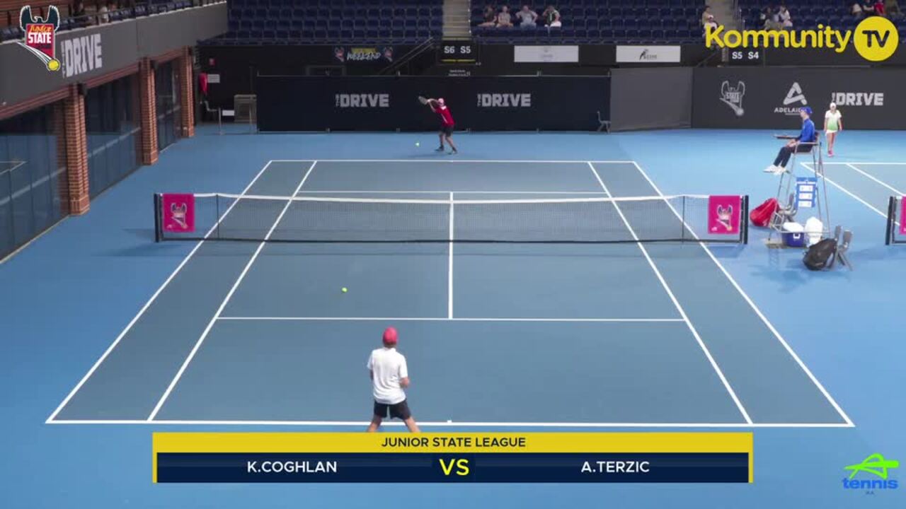 Replay: Kai Coghlan (EAP) v Alexander Terzic (Glenunga) – Tennis SA State League Grand finals Day 1