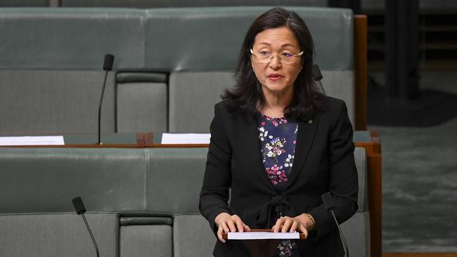 Liberal MP Gladys Liu will stop using her WeChat accounts until the company explains why Prime Minister Scott Morrison is locked out of his. Picture: AAP Image/Lukas Coch