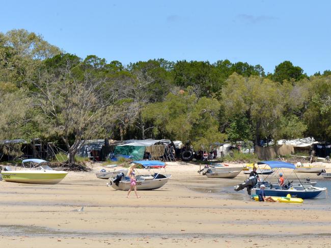 FIVE STAR BEACH CAMPING:   Inskip Point for a great camping destination in your own backyard.  Photo Tanya Easterby / The Gympie Times