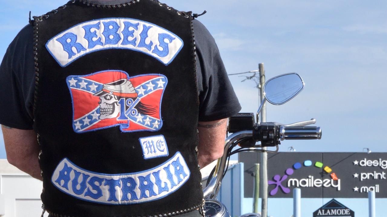 Rebels members were in town over the long weekend. Photo: John McCutcheon.