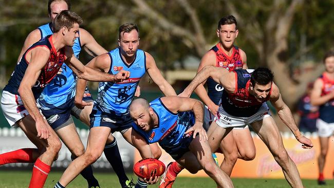 Sturt could take a settled line-up into the game against Central District. Picture: Tom Huntley