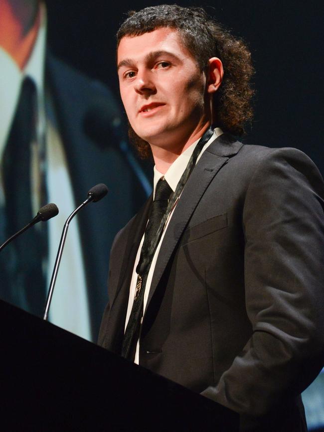 Reigning best and fairest Darcy Byrne-Jones is a new addition to the leadership group.