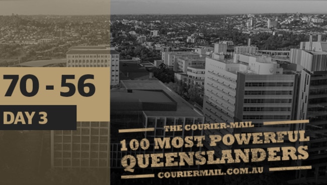 The Courier-Mail reveals Queensland's top 100 most powerful people.