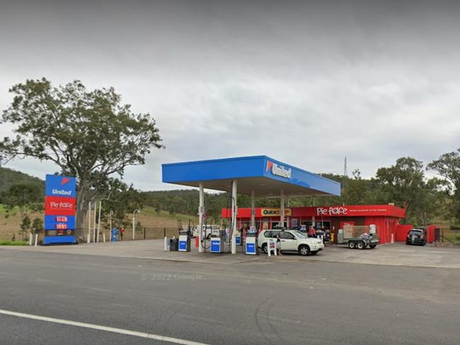 The United Petroleum (Pie Face) service station in Colinton.