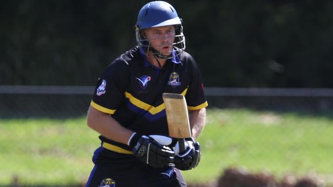 St Bernard's batsman Rory Collins. Picture: Stuart Milligan