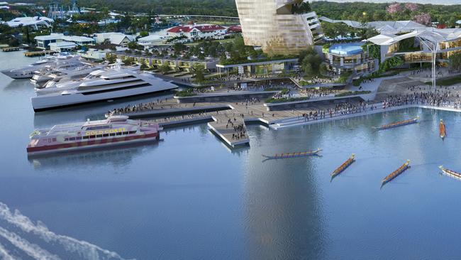 A ferry terminal had been planned in the now-scrapped ASF integrated resort.