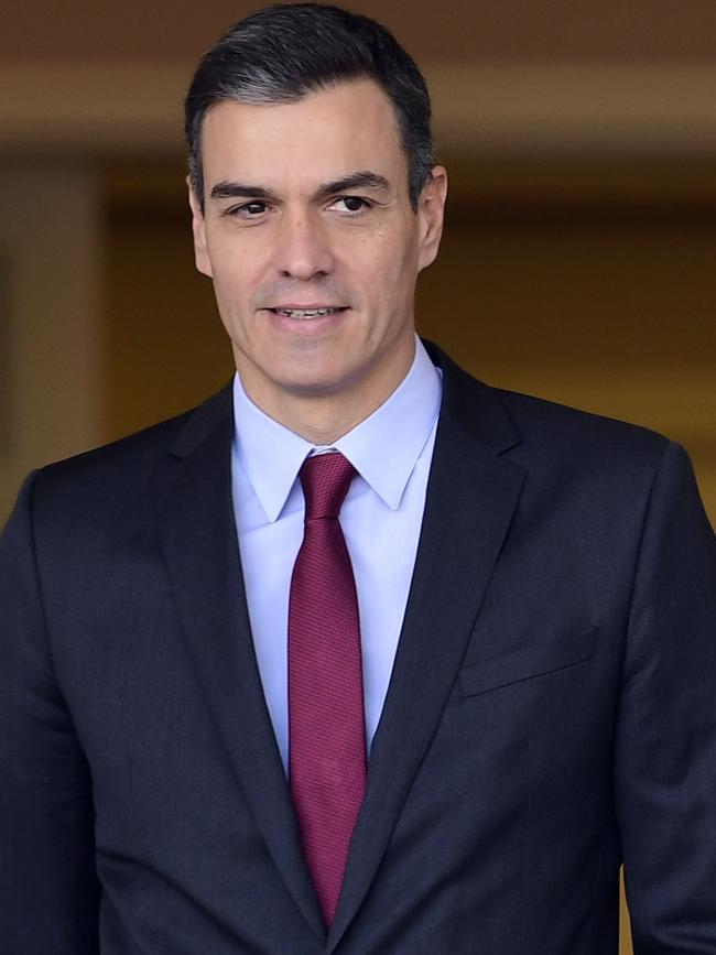 Spanish prime minister Pedro Sanchez. Picture: AFP