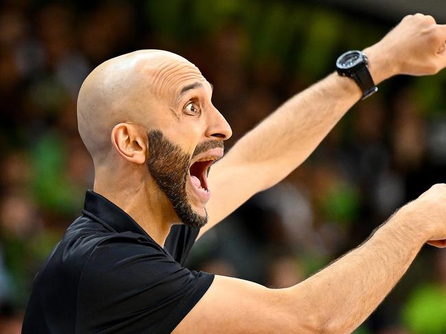 Sydney Kings coach Mahmoud Abdelfattah has endured an up and down debut season in Sydney. Picture: Getty Images