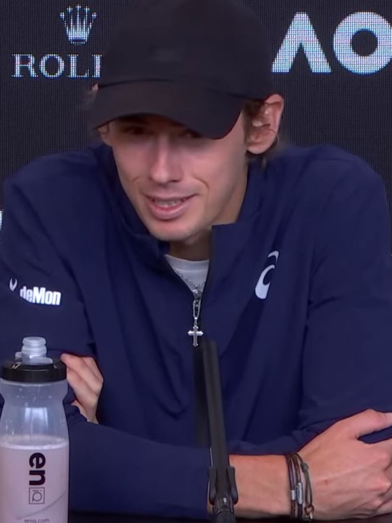 Alex de Minaur insists he remains an understated character.