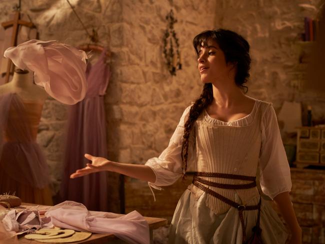 Camilla Cabello stars in the 2021 film, Cinderella. Picture: Kerry Brown