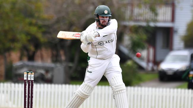 Souths Batsman Harry Jones Norths Vs Souths Saturday December 3, 2022. Picture, John Gass