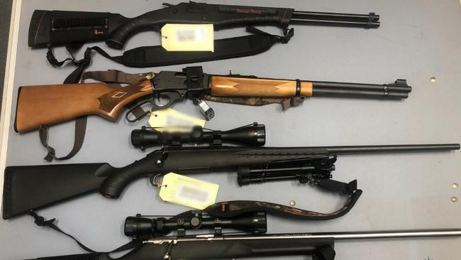 Jarred Marko has been charged with six firearms offences. Picture: NSW Police.