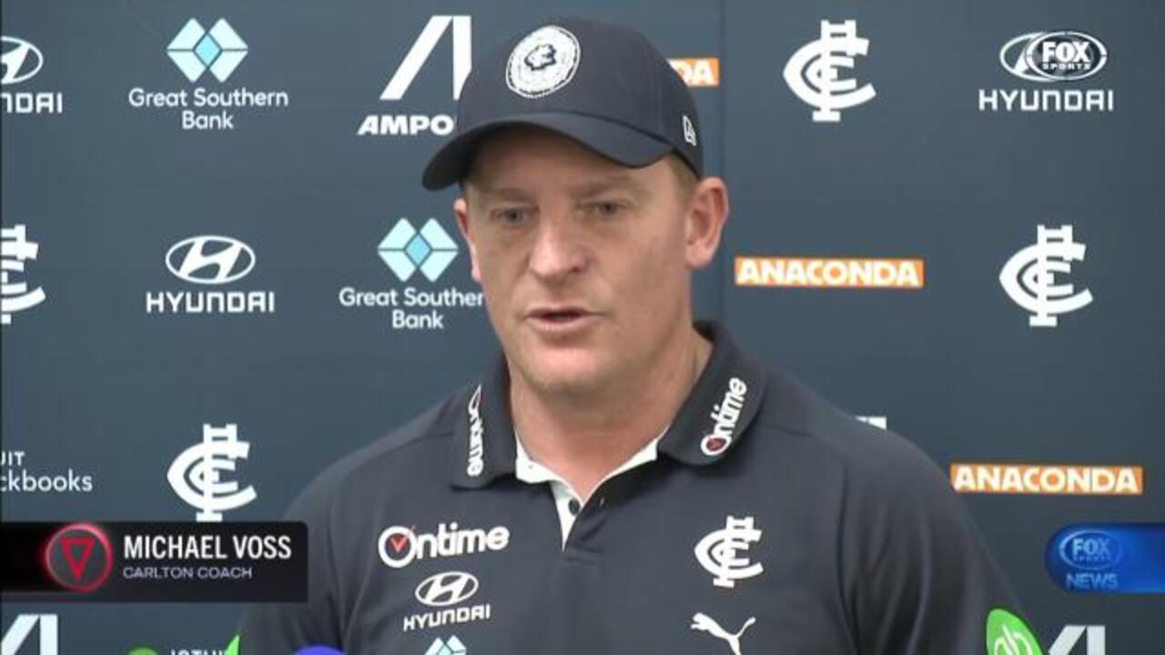 Carlton's De Koning to miss Swans clash