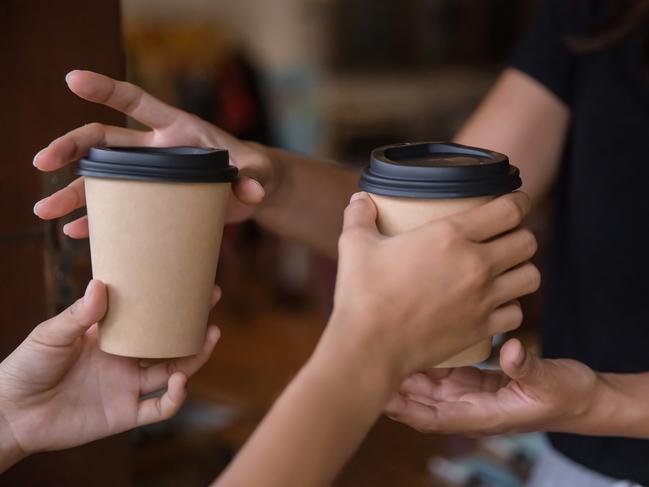 Generic takeaway coffee. Picture: Istock