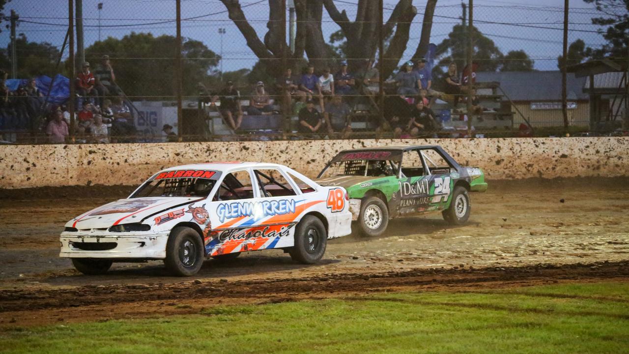 Final night of the 2022 Kingaroy Speedway King's Royal race weekend. Picture: Dominic Elsome