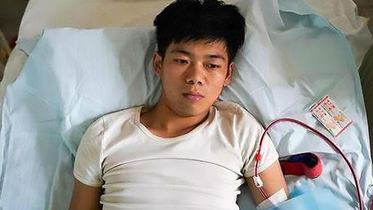 The 25-year-old relies on dialysis to stay alive. Picture: Asiawire/Australscope 