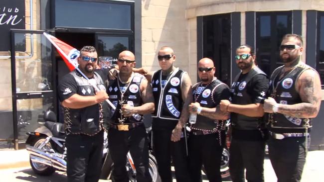 Damien Vella is one of the three Rebels bikie members that have launched a challange against NSW Police in the Supreme Court