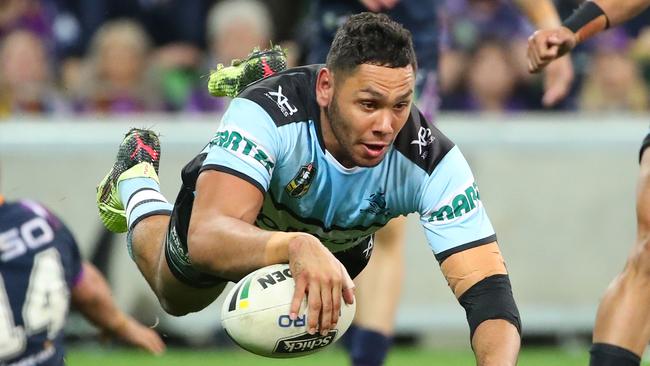 Ramien in action for the Sharks last season. Picture: Scott Barbour/Getty Images