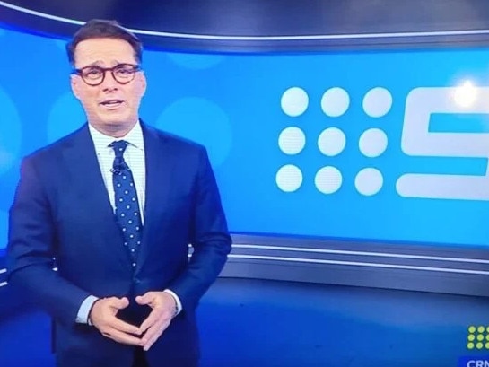 Today host Karl Stefanovic addresses the bombshell report on TV. Picture: Supplied