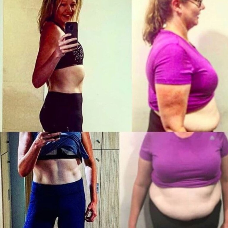 Katie said that prior to her transformation she had misconceived ideas about food which in turn affected her diet.