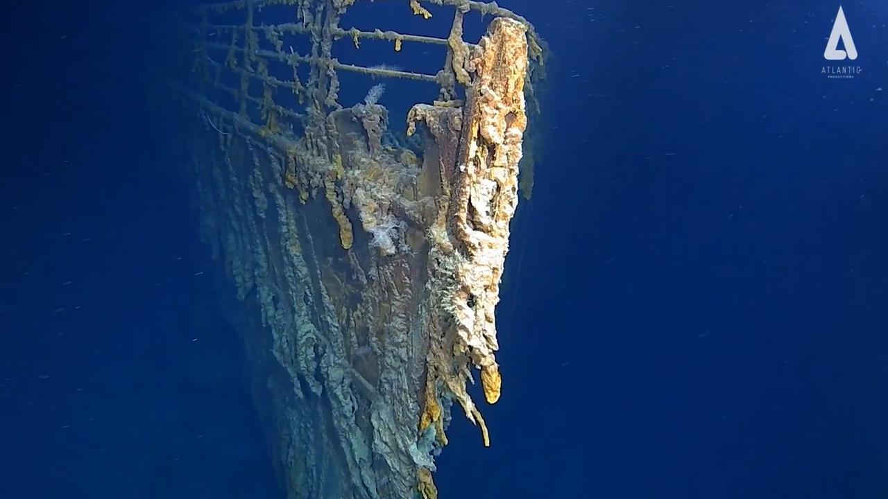 Titanic New pictures reveal ‘shocking’ decay Herald Sun