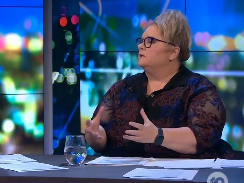 Magda Szubanski on The Project.