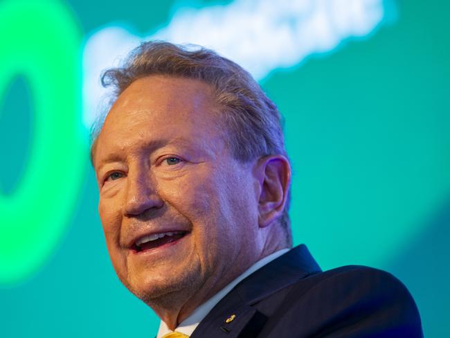 Pictures of Fortescue AGM in Perth at Optus Stadium.Pictures of Andrew Forrest, during the AGM in Perth.Photo Ross Swanborough. 061124