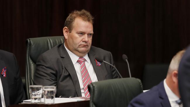 Adam Brooks will become the first politician to be investigated by State Parliament’s Privileges Committee in 35 years. Picture: RICHARD JUPE