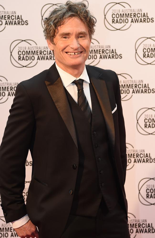 Dave Hughes steps out for the Australian Commercial Radio Awards (ACRAs) Red carpet arrivals.  Picture: Lawrence Pinder