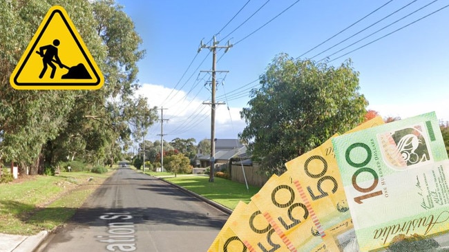 Residents in Ryder Court have been charged for road works on a street they don't use.