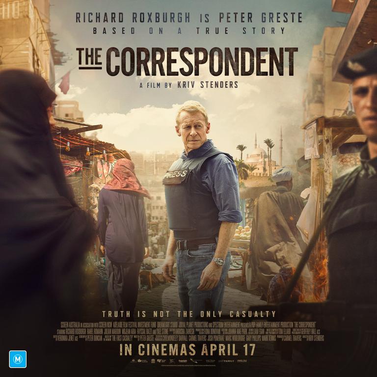 'The Correspondent' poster. Photo: Supplied.