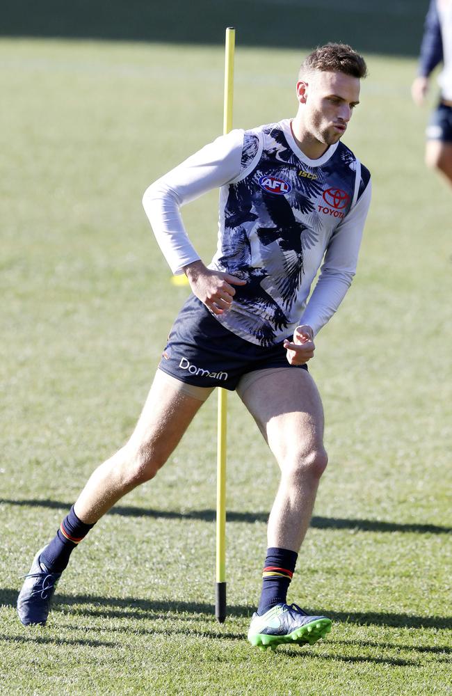 Adelaide’s Brodie Smith has made an impressive return from long-term injury. Picture SARAH REED